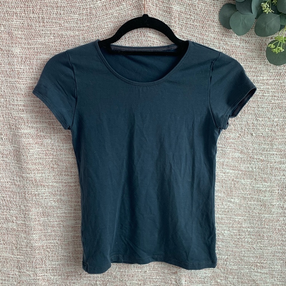 [MotionWear] Dusty Emerald Short Sleeve Tee